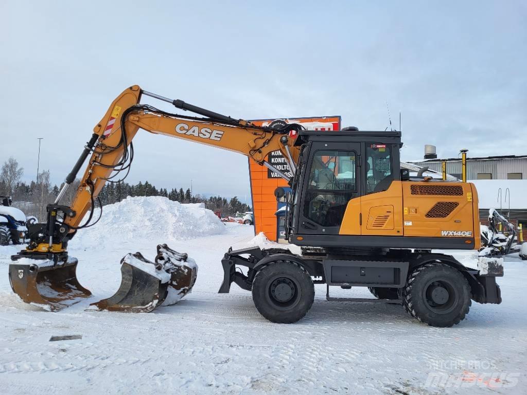 CASE WX140E Ratiniai ekskavatoriai