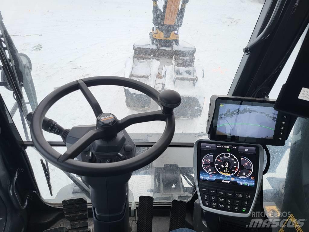 CASE WX140E Ratiniai ekskavatoriai