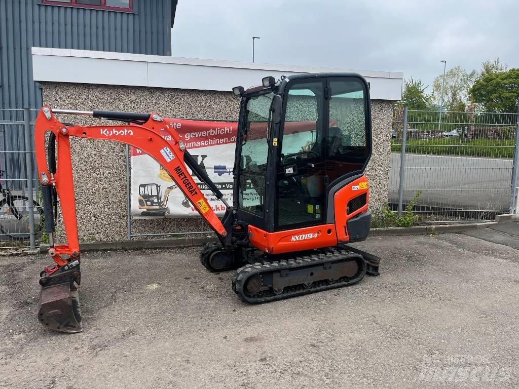 Kubota KX019-4 Mini ekskavatoriai < 7 t