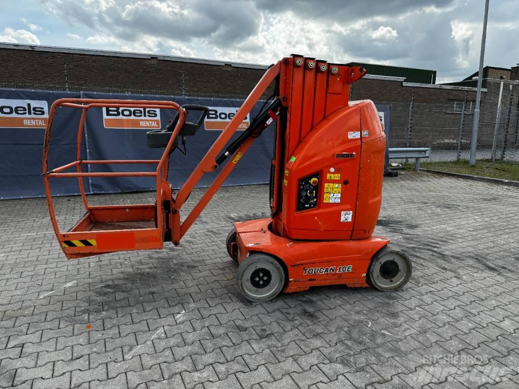 JLG Toucan 10E Vertikalūs stiebiniai keltuvai