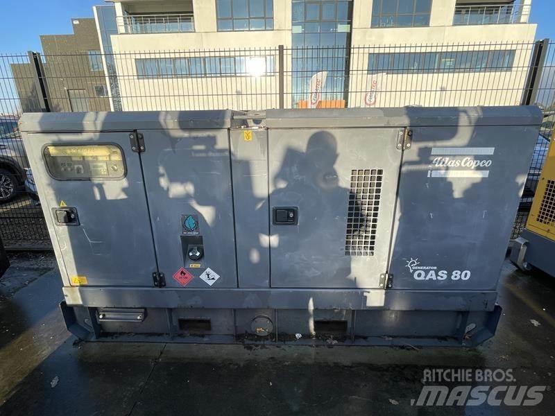 Atlas Copco QAS 80 Dyzeliniai generatoriai