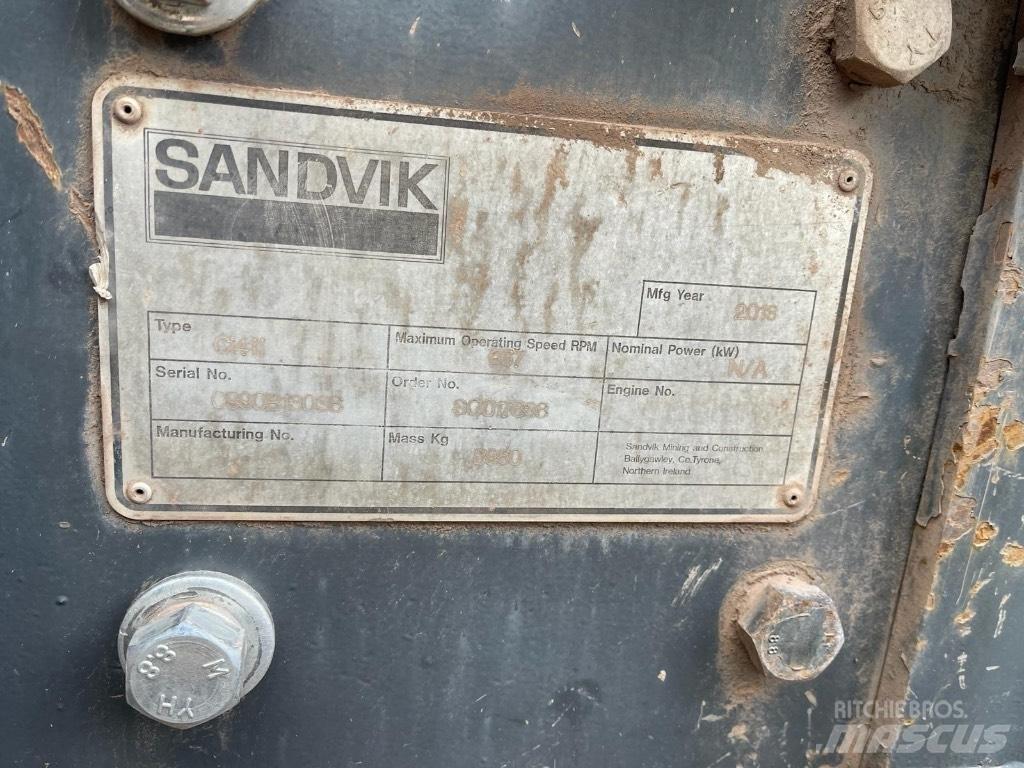 Sandvik QI 341 Mobilūs smulkintuvai