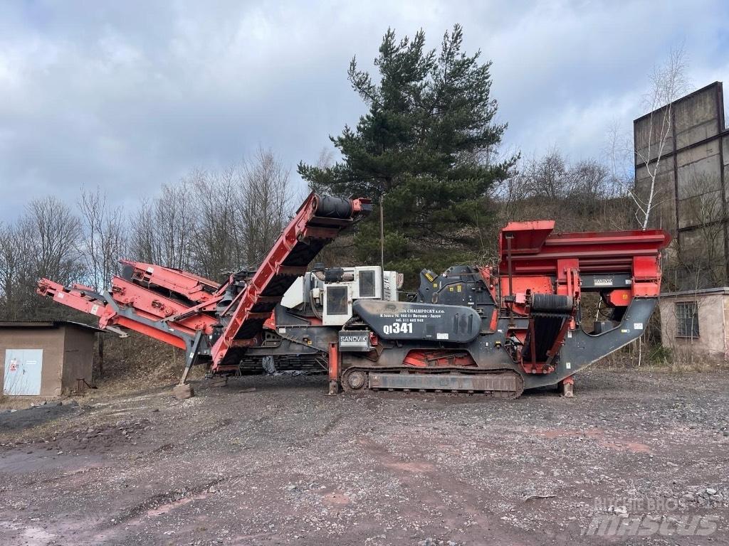 Sandvik QI 341 Mobilūs smulkintuvai