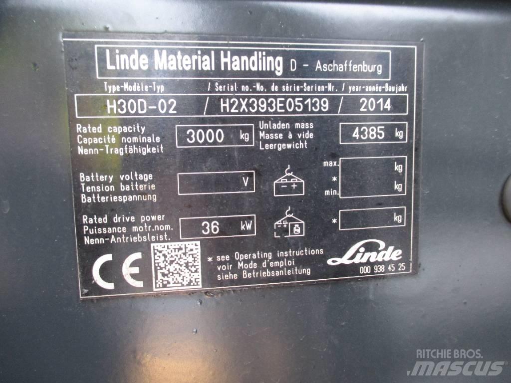 Linde H30D Dyzeliniai krautuvai
