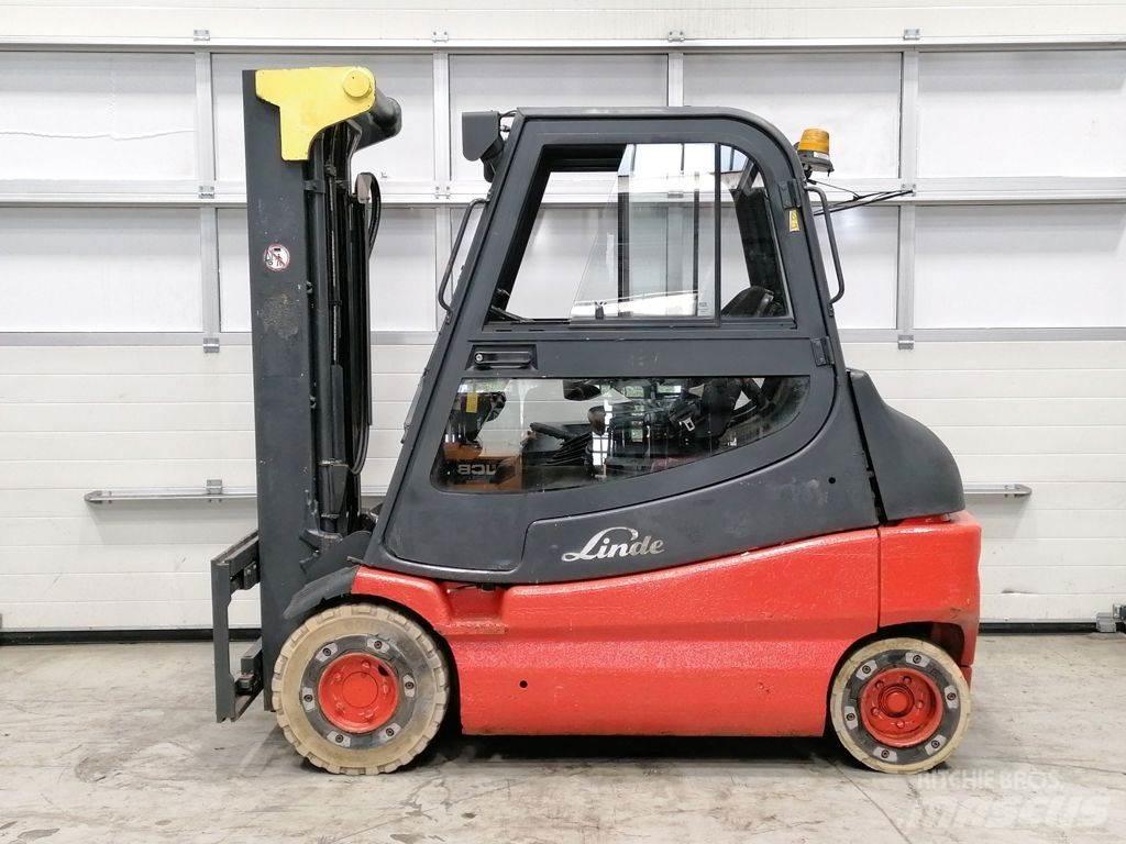 Linde E30-03 Elektriniai šakiniai krautuvai