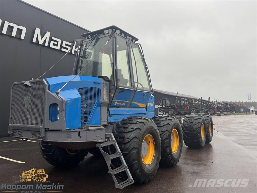 Rottne F20D Naudoti miškovežiai (Forvarderiai)