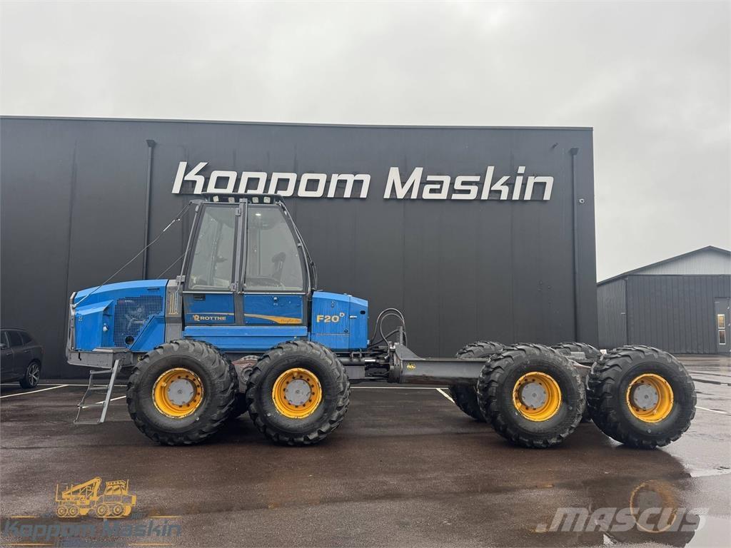 Rottne F20D Naudoti miškovežiai (Forvarderiai)