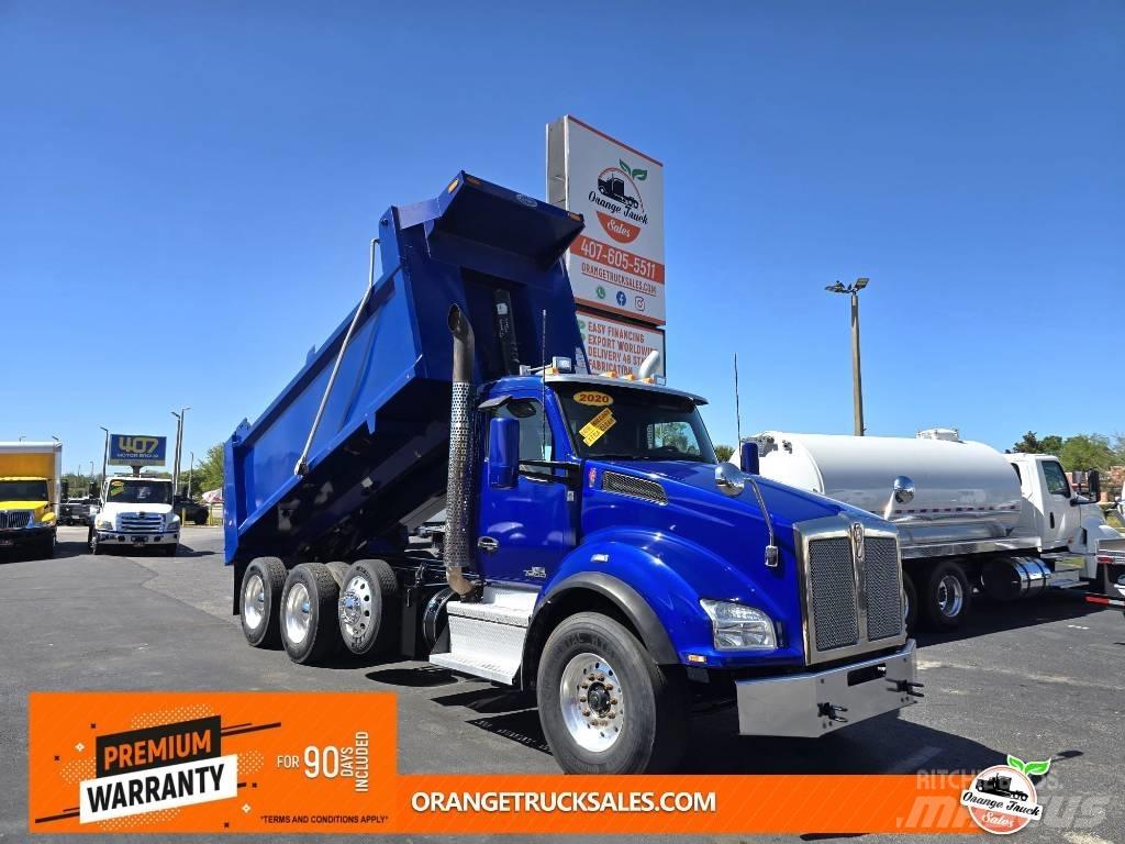 Kenworth T 880 Savivarčių priekabų vilkikai