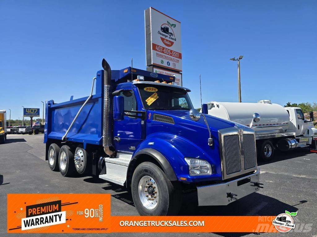 Kenworth T 880 Savivarčių priekabų vilkikai