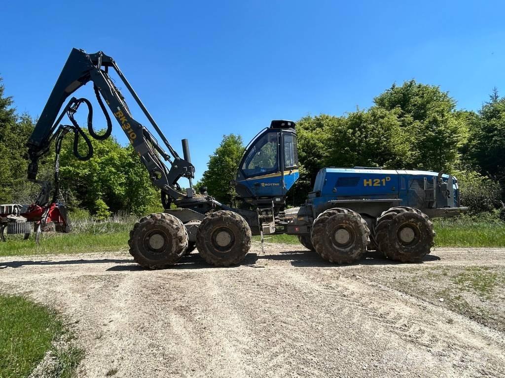Rottne H21D Miško technika (Harvesteriai)