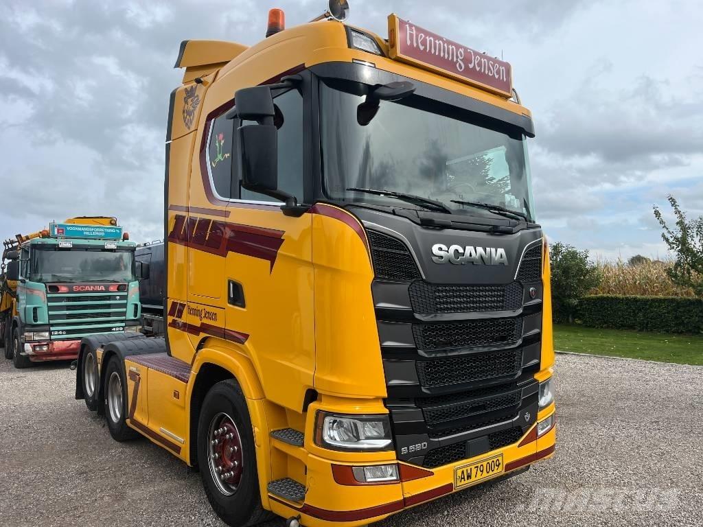 Scania S 580 V8 Naudoti vilkikai