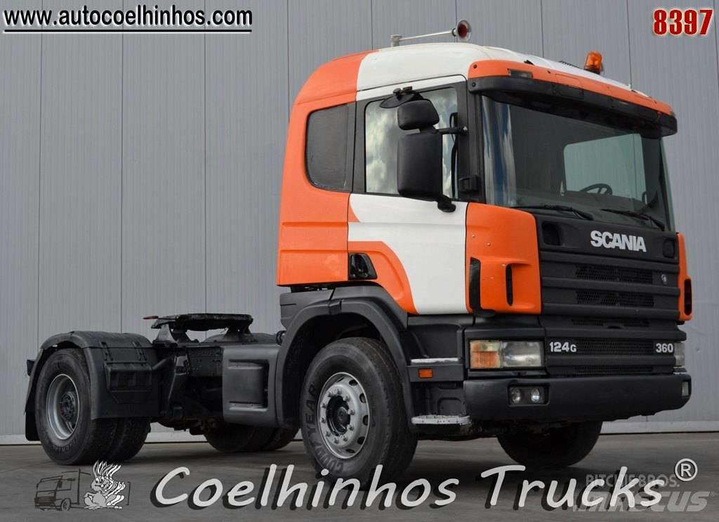Scania 124G 360 Naudoti vilkikai