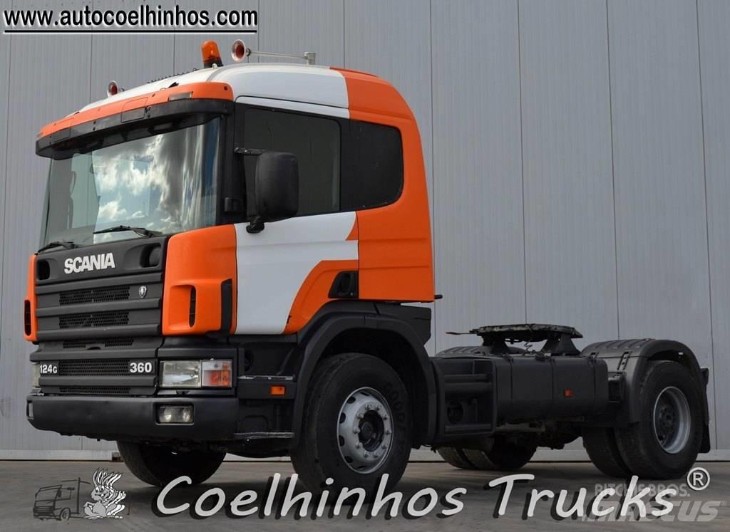 Scania 124G 360 Naudoti vilkikai