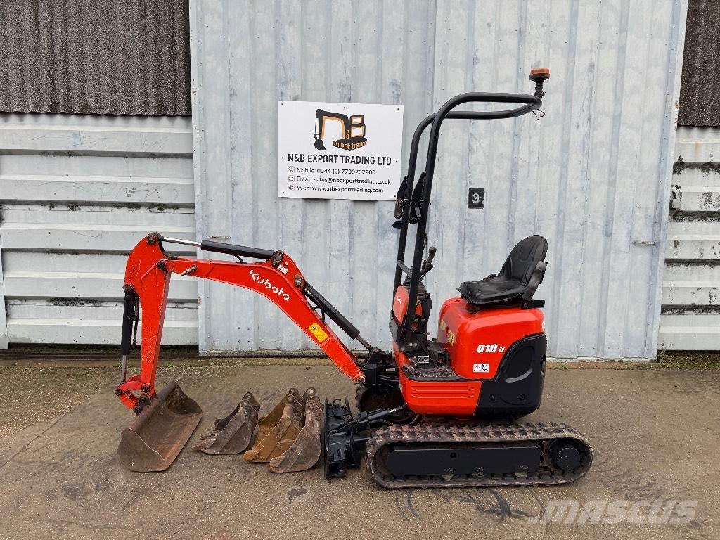 Kubota U 10 Mini ekskavatoriai < 7 t