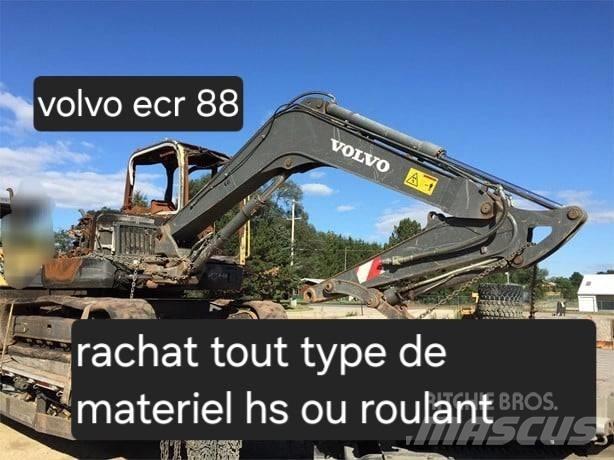 Volvo ECR 88 Sijos ir savivarčiai