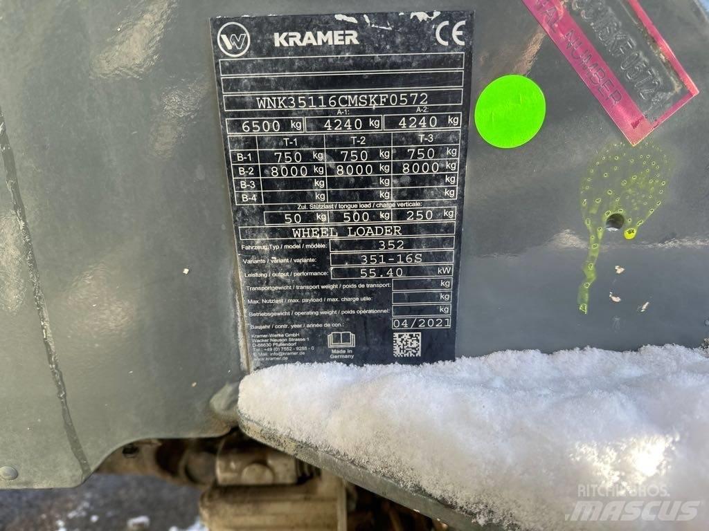 Kramer 8095 Naudoti ratiniai krautuvai