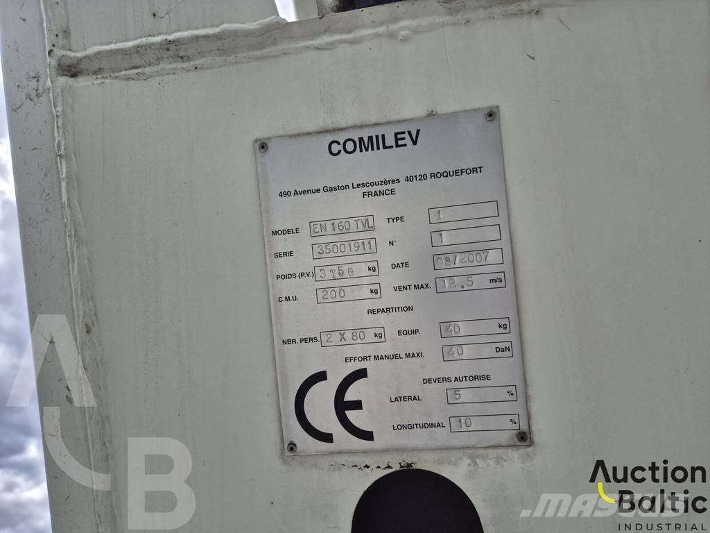 Iveco 50C18 Ant vilkikų montuojamos kėlimo platformos