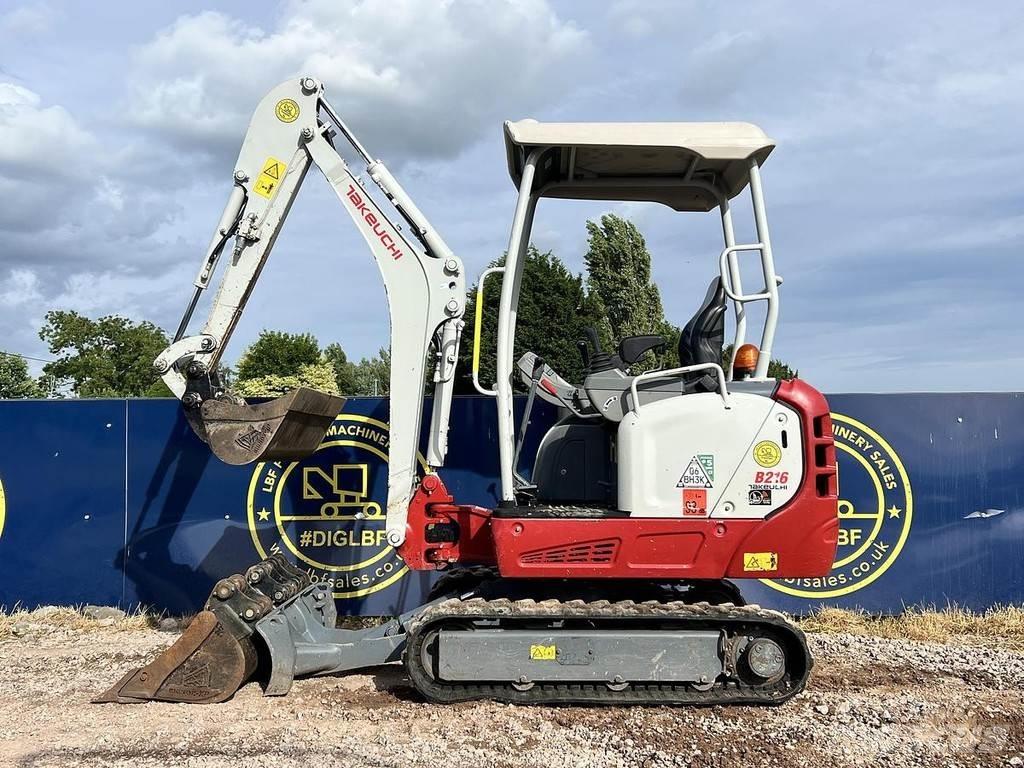 Takeuchi TB216 Specialūs ekskavatoriai