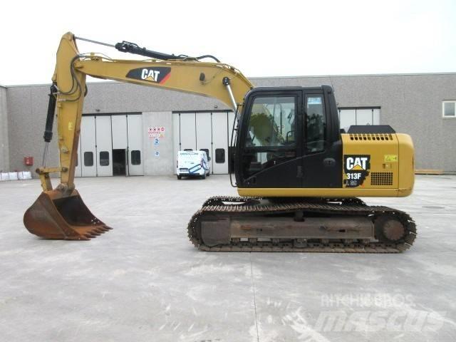CAT 313 FGLC Vidutinės galios ekskavatoriai 7-12 t