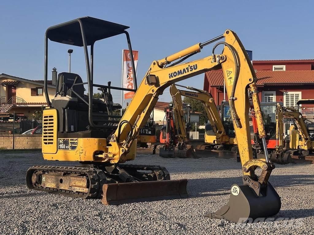 Komatsu PC16R-3HS Mini ekskavatoriai < 7 t