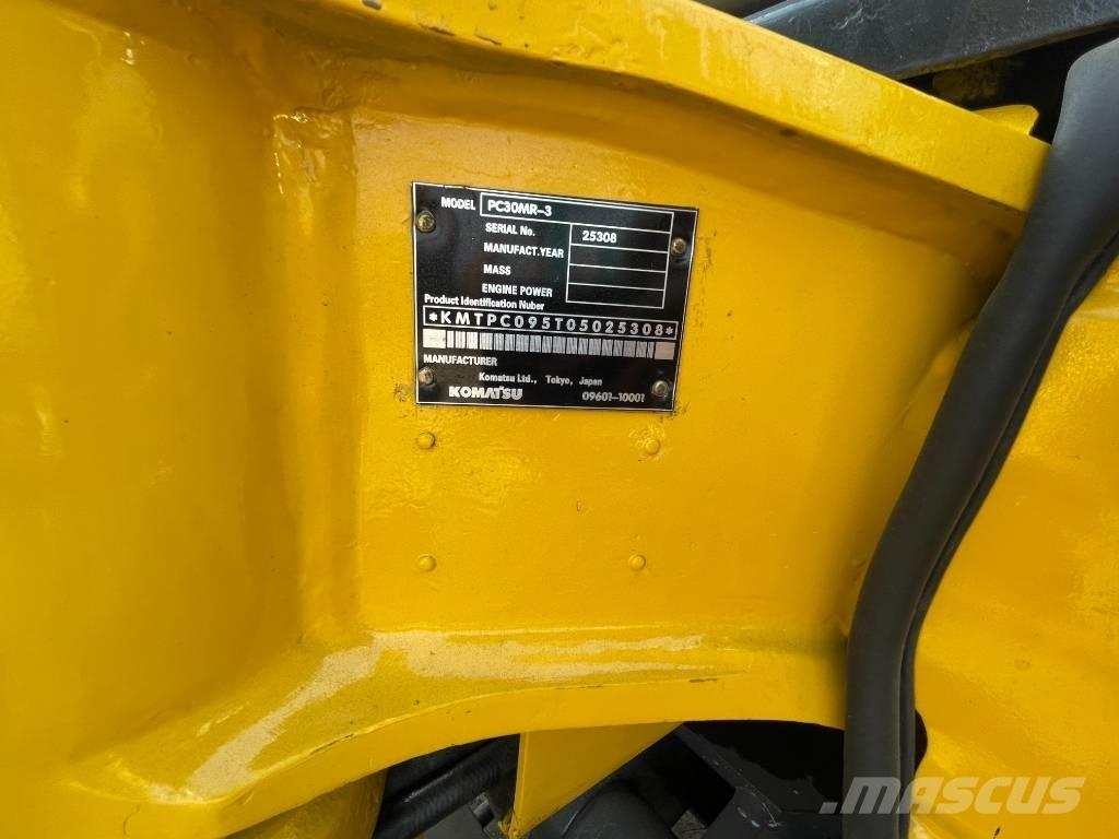 Komatsu PC 30 Mini ekskavatoriai < 7 t