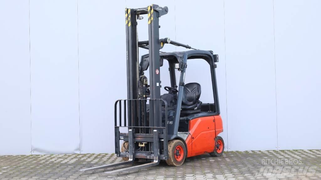 Linde E 16 P Elektriniai šakiniai krautuvai