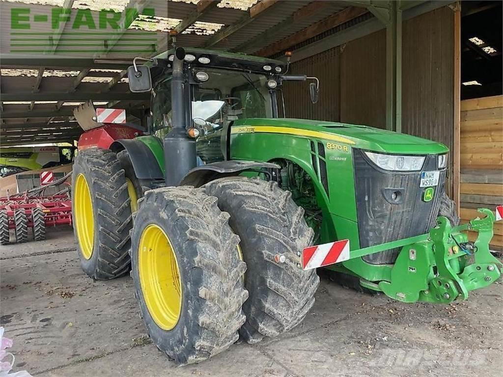 John Deere 8370 r Traktoriai