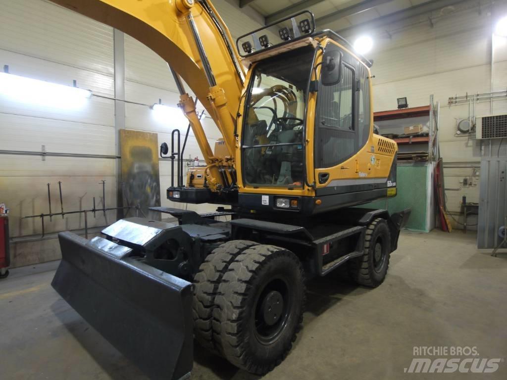 Hyundai R 160 W-9A Ratiniai ekskavatoriai