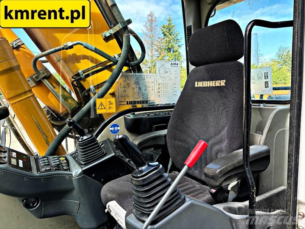 Liebherr A 314 Ratiniai ekskavatoriai