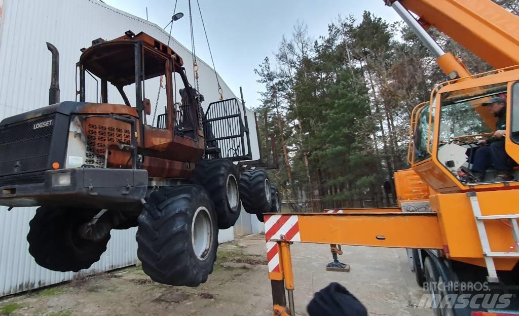 Logset 5f Važiuoklė ir suspensija
