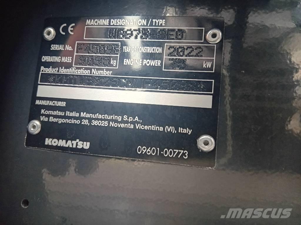 Komatsu WB 97 S- 8 Ekskavatoriniai krautuvai
