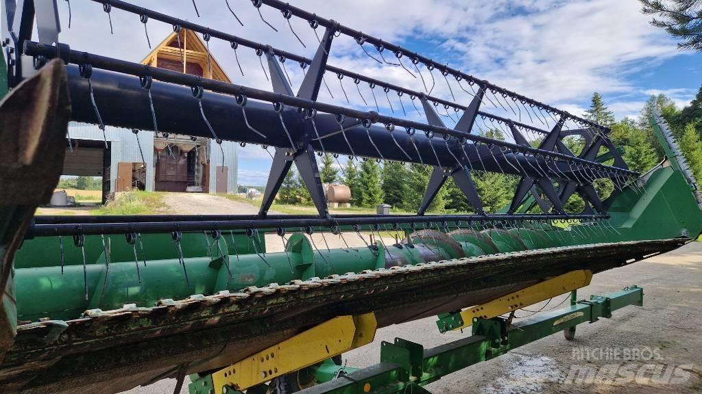 John Deere W 540 Derliaus nuėmimo kombainai