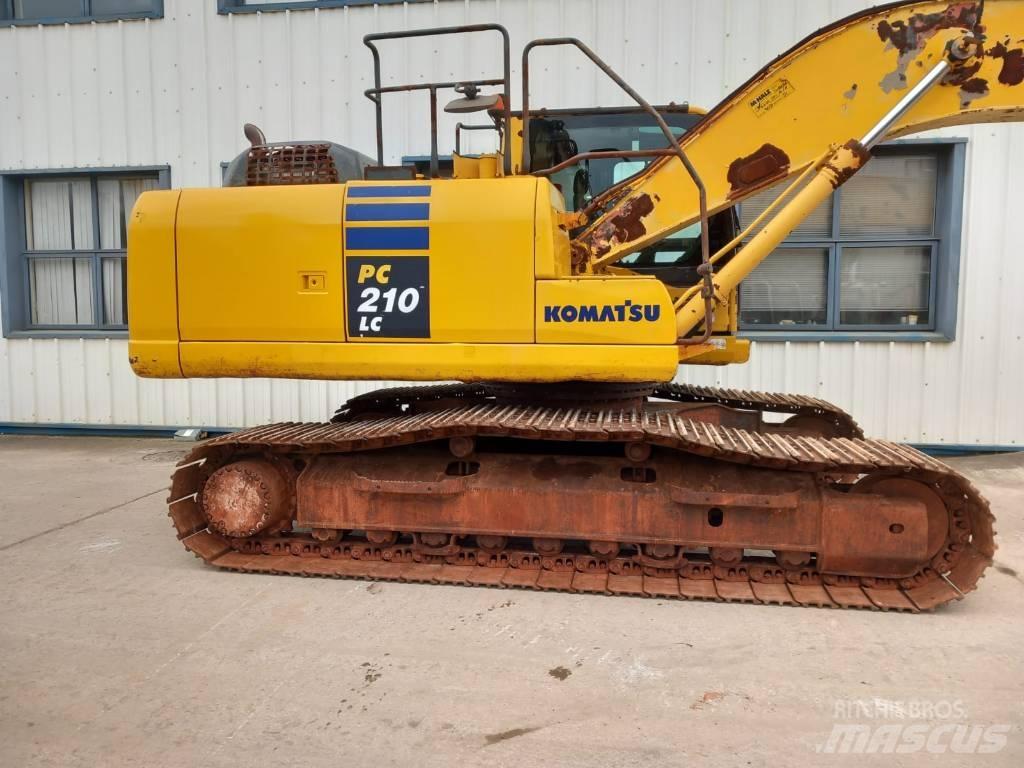 Komatsu PC210LC-10 Vikšriniai ekskavatoriai