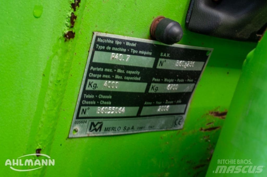 Merlo P 40.7 Teleskopiniai krautuvai žemės ūkiui