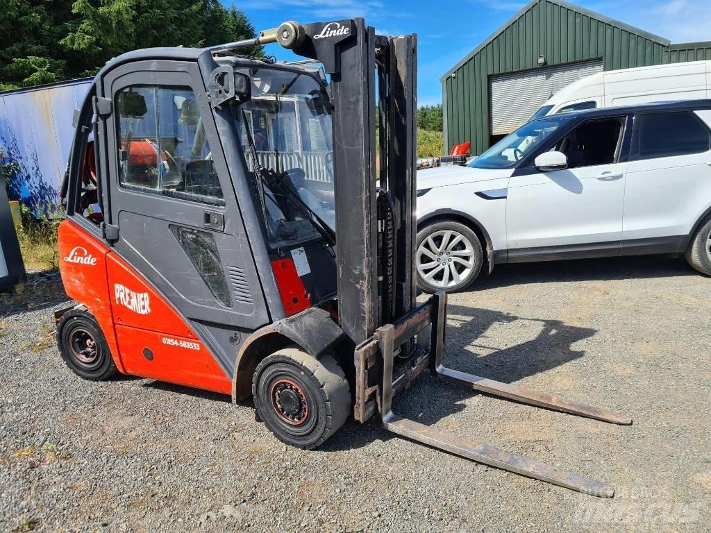 Linde H 20 LPG (dujiniai) krautuvai