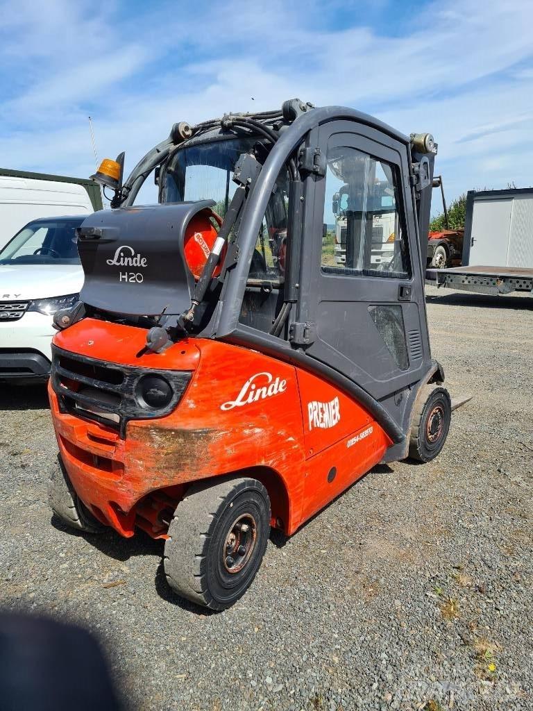 Linde H 20 LPG (dujiniai) krautuvai