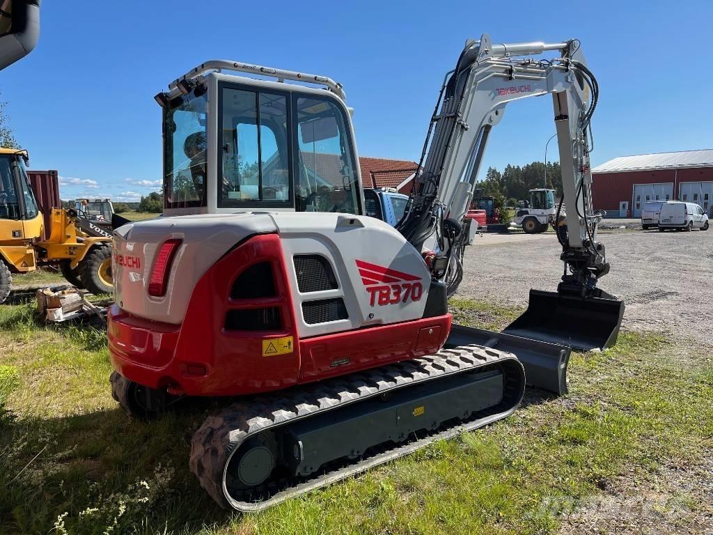 Takeuchi TB 370 Vidutinės galios ekskavatoriai 7-12 t