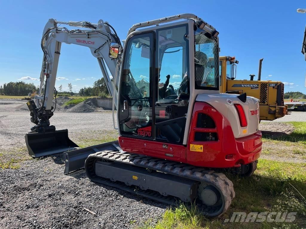 Takeuchi TB 370 Vidutinės galios ekskavatoriai 7-12 t