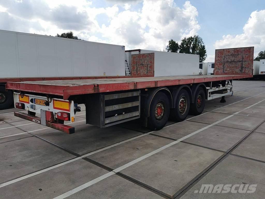 Pacton TXD.3 Bortinių sunkvežimių priekabos su nuleidžiamais bortais