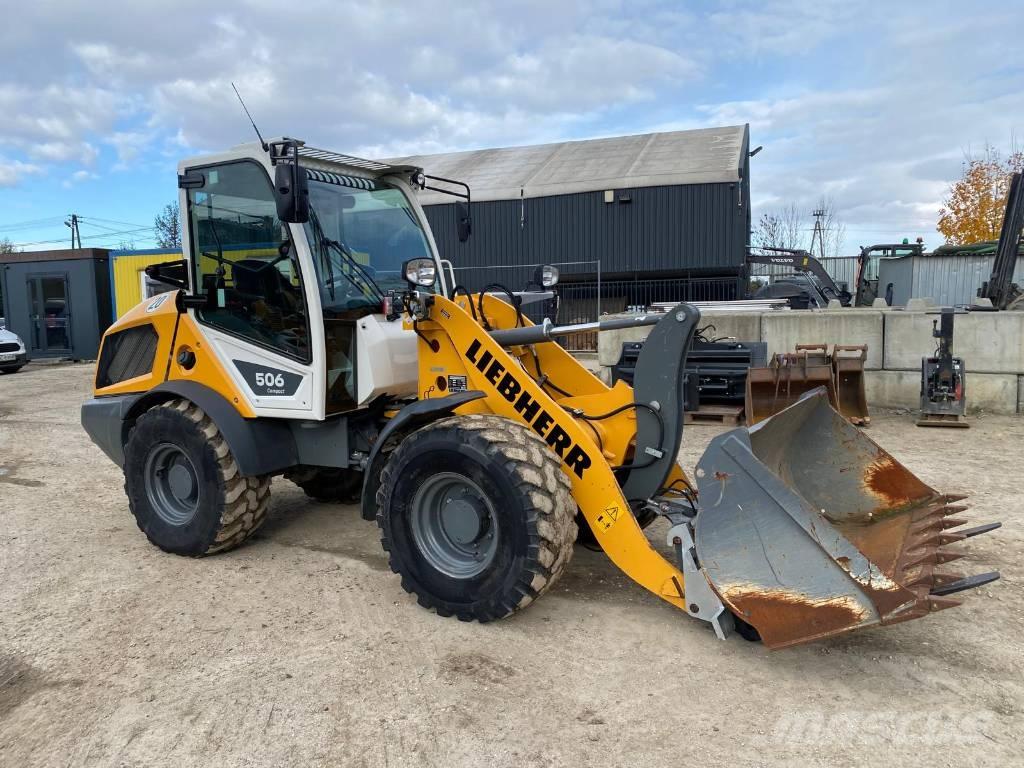 Liebherr L 506 Naudoti ratiniai krautuvai