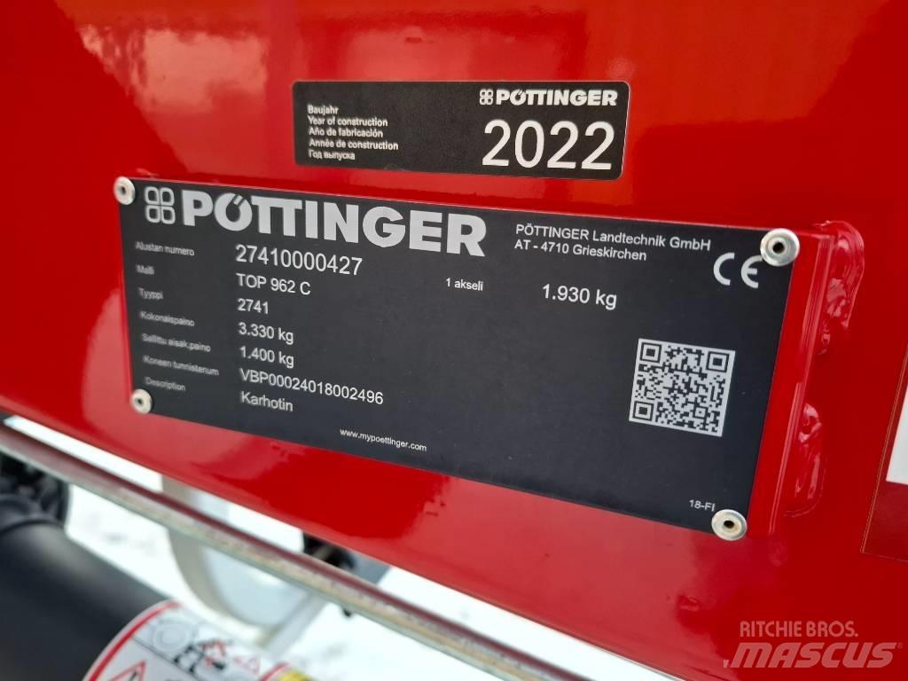 Pöttinger Top 962C Pradalges formuojantys padargai