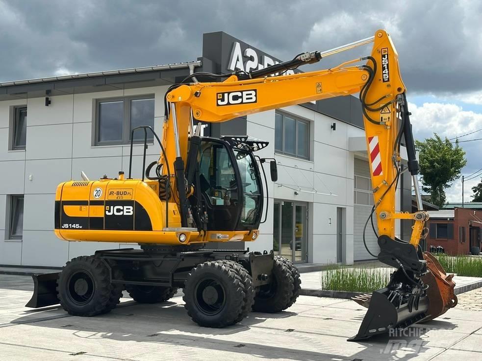 JCB JS 145 W Ratiniai ekskavatoriai