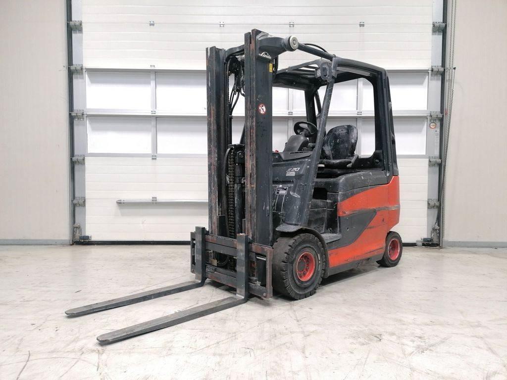 Linde E20H-01/600 Elektriniai šakiniai krautuvai