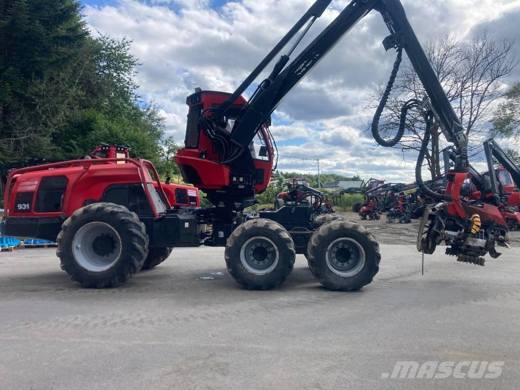 Komatsu 931 Miško technika (Harvesteriai)