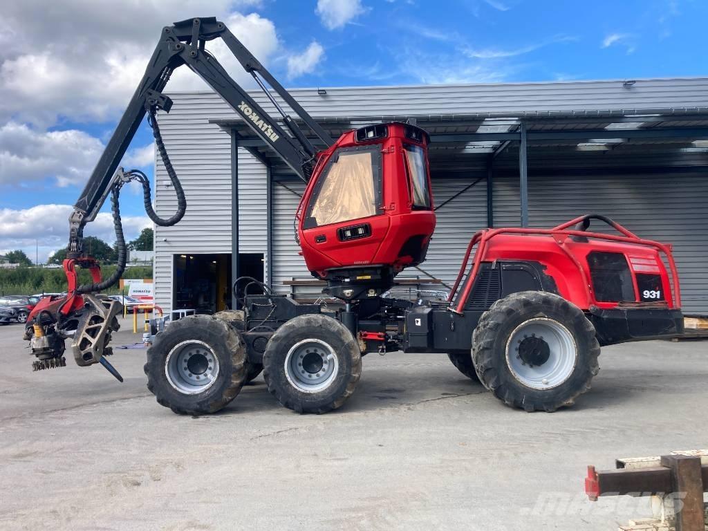 Komatsu 931 Miško technika (Harvesteriai)