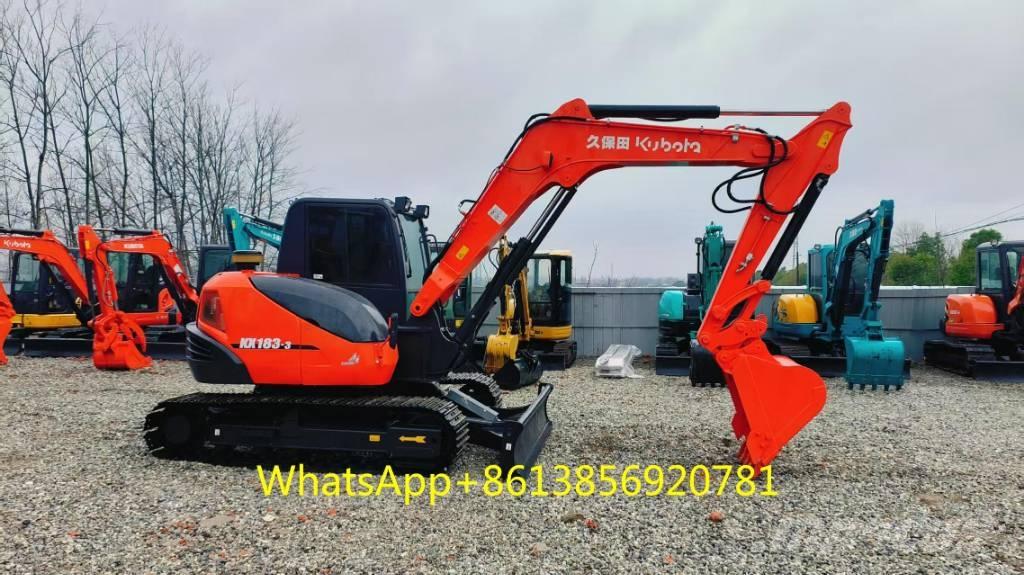 Kubota KX 183 Mini ekskavatoriai < 7 t