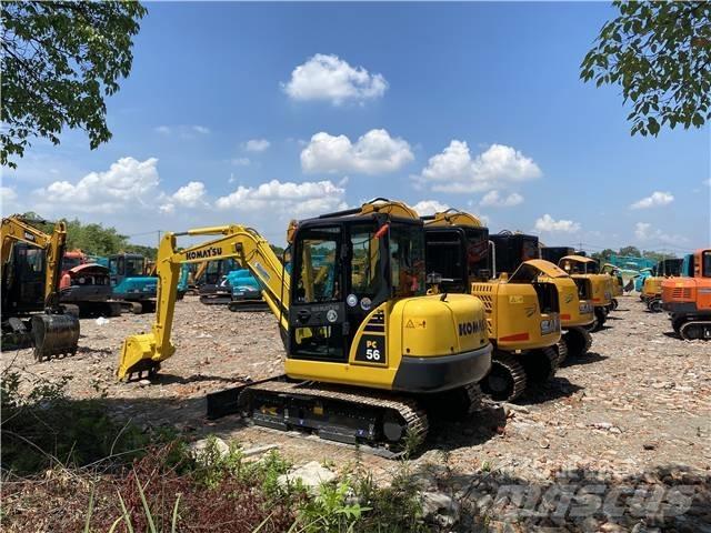 Komatsu PC56-7 Vikšriniai ekskavatoriai