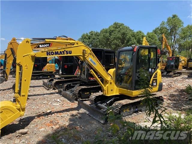 Komatsu PC56-7 Vikšriniai ekskavatoriai