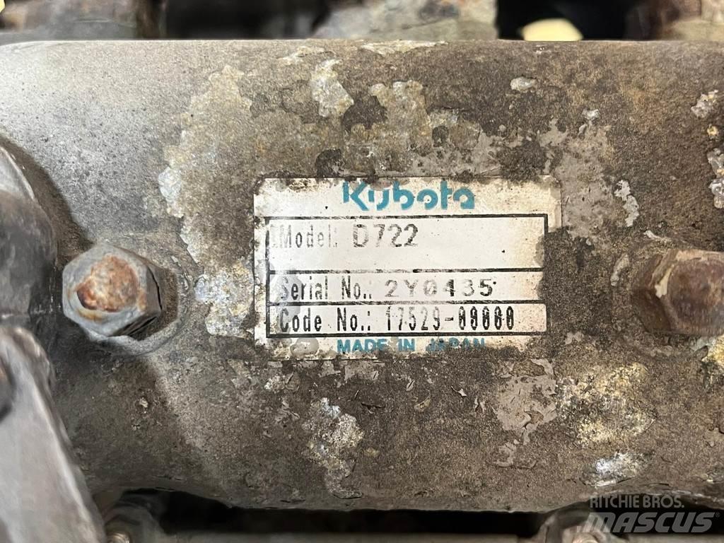 Kubota D722 ENGINE Varikliai