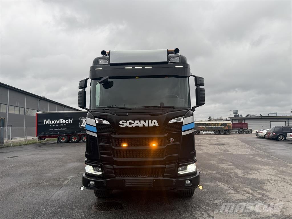 Scania R500 XT 8X4 Savivarčių priekabų vilkikai